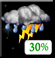 Tonight: A chance of showers and thunderstorms before 3am, then showers and thunderstorms likely. Some of the storms could produce small hail and heavy rain. Mostly cloudy, with a low around 74. Southwest wind 12 to 16 mph. Chance of precipitation is 70%. New rainfall amounts between a tenth and quarter of an inch possible. Tonight: Chance Showers And Thunderstorms