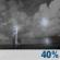 Wednesday Night: Chance Showers And Thunderstorms