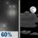 Monday Night: Light Rain Likely then Partly Cloudy