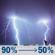 Tonight: Showers and thunderstorms before 11pm, then a chance of showers and thunderstorms between 11pm and 2am. Some of the storms could be severe. Mostly cloudy, with a low around 72. West wind around 12 mph, with gusts as high as 25 mph. Chance of precipitation is 90%. New rainfall amounts between three quarters and one inch possible. Tonight: Showers And Thunderstorms then Chance Showers And Thunderstorms