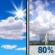 Wednesday: Mostly Sunny then Showers And Thunderstorms